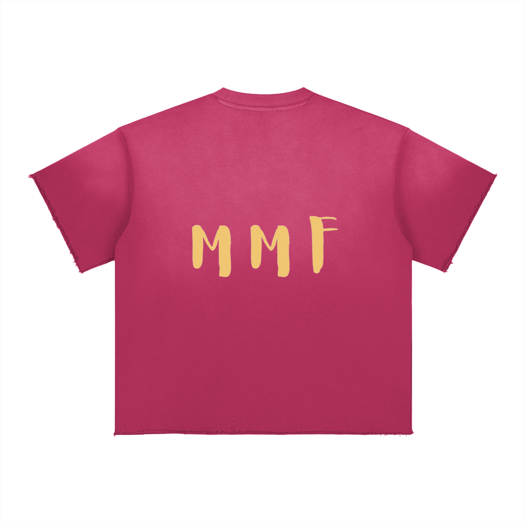 Sun Fade Raw Edge T-Shirt