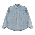 Unisex Vintage Wash Denim Shirt