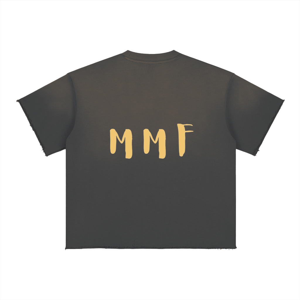 Sun Fade Raw Edge T-Shirt