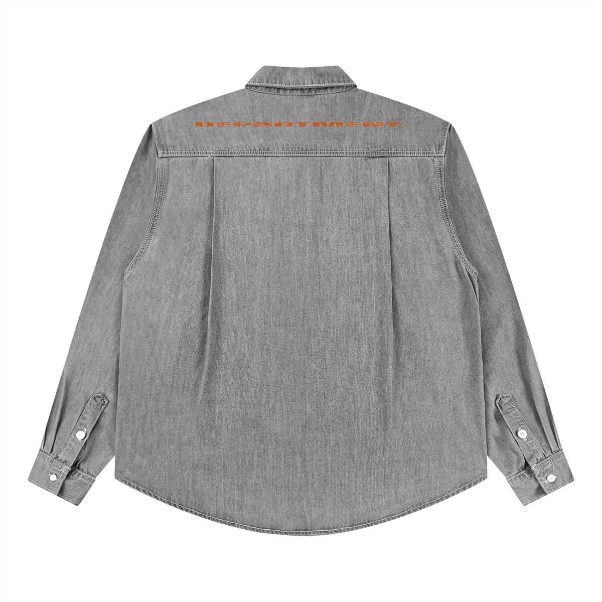 Unisex Vintage Wash Denim Shirt
