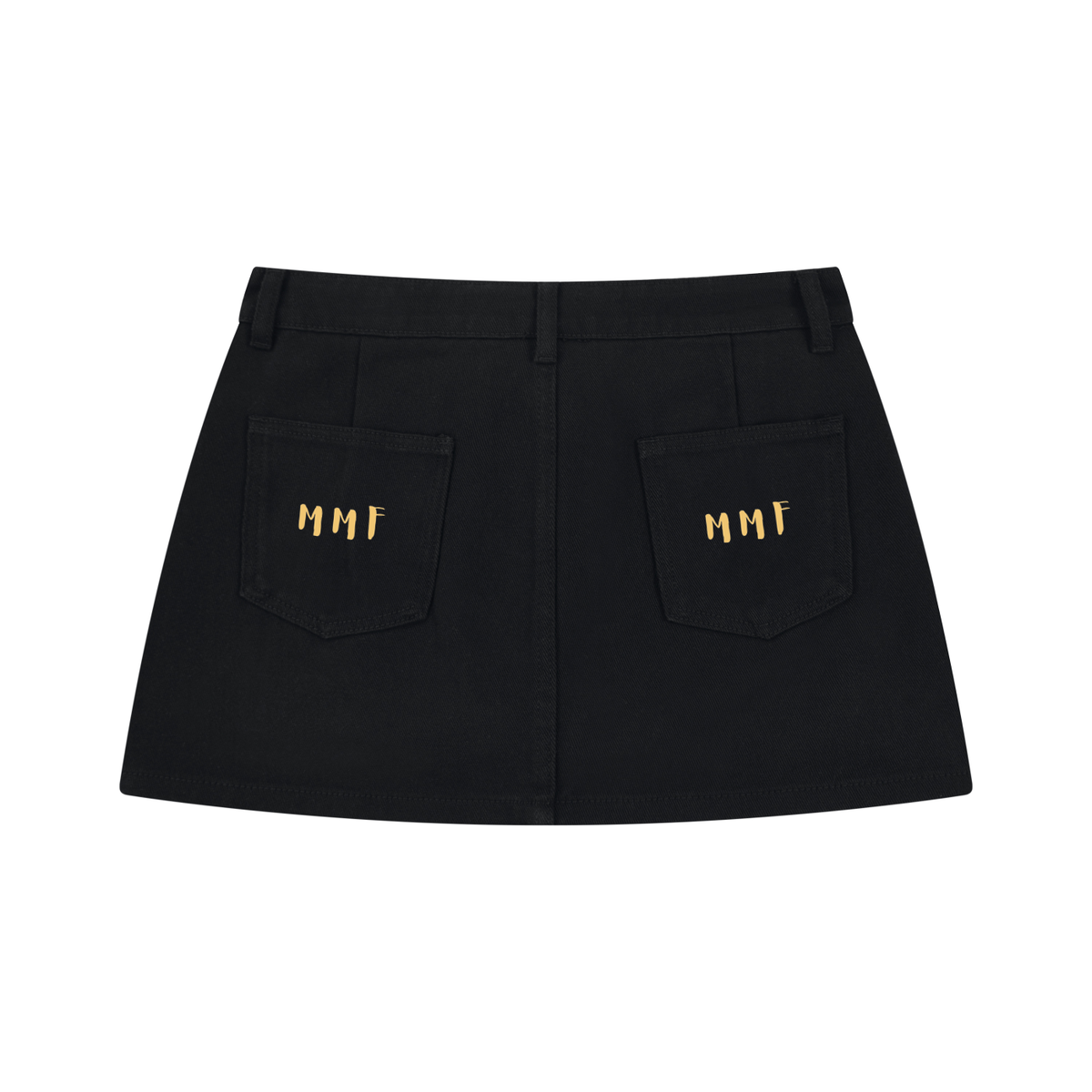 Women's Studded Denim Mini Skirt