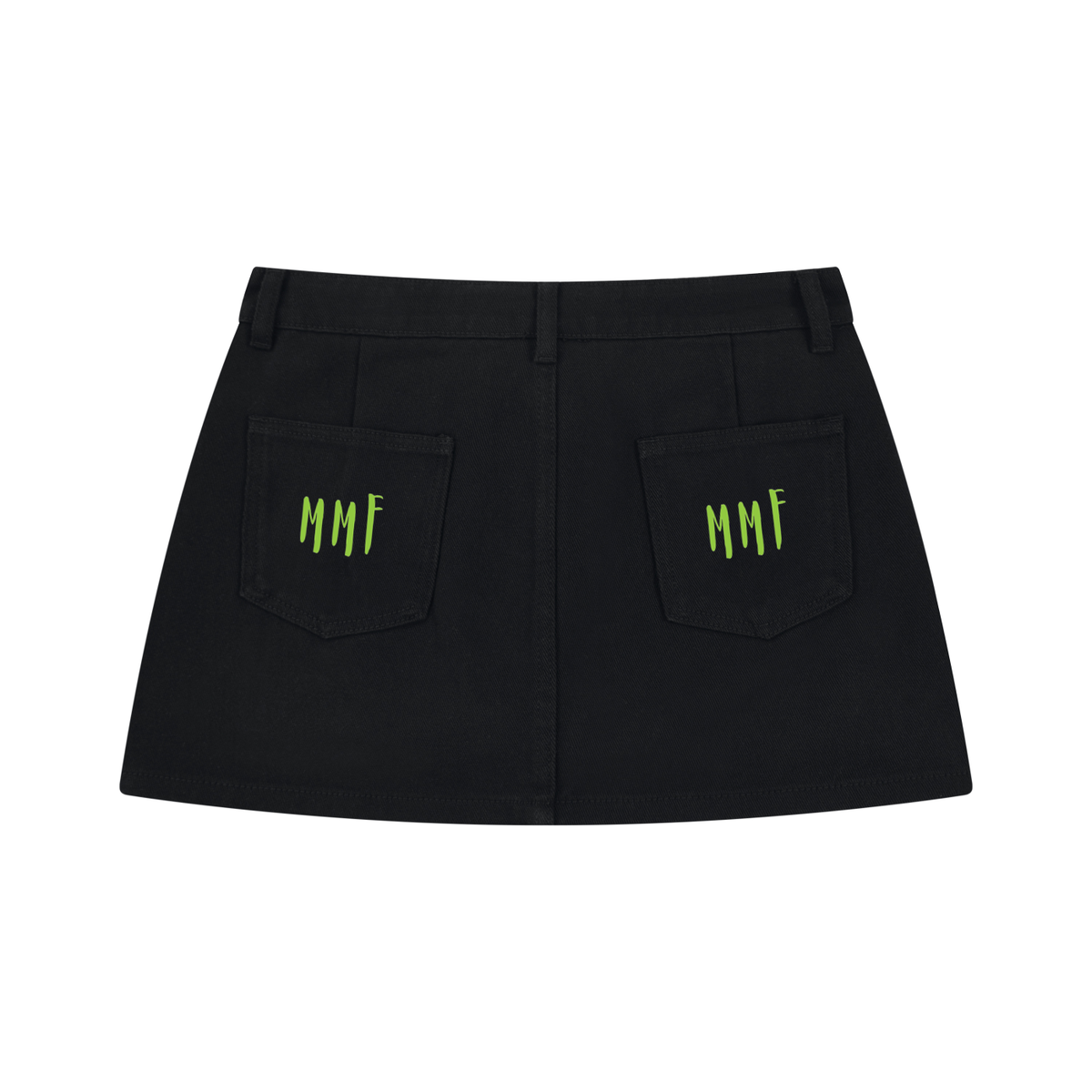 Women's Studded Denim Mini Skirt