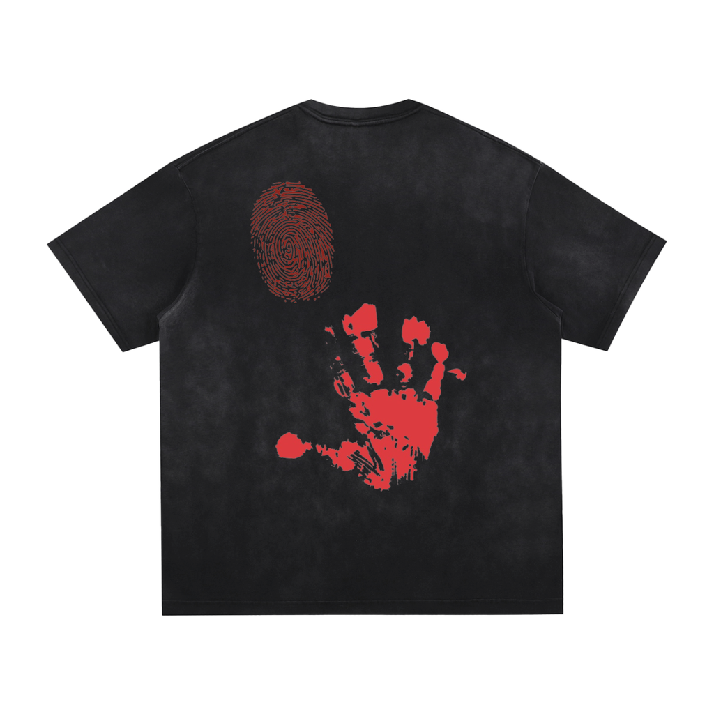 Vintage Washed Hand-Frayed T-Shirt