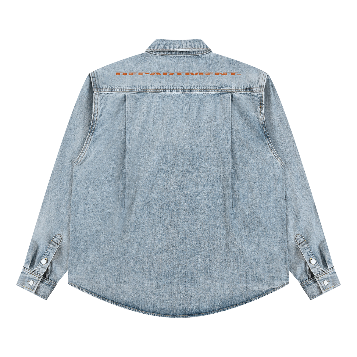 Unisex Vintage Wash Denim Shirt